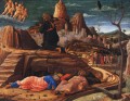 La agonía en el jardín del pintor renacentista Andrea Mantegna